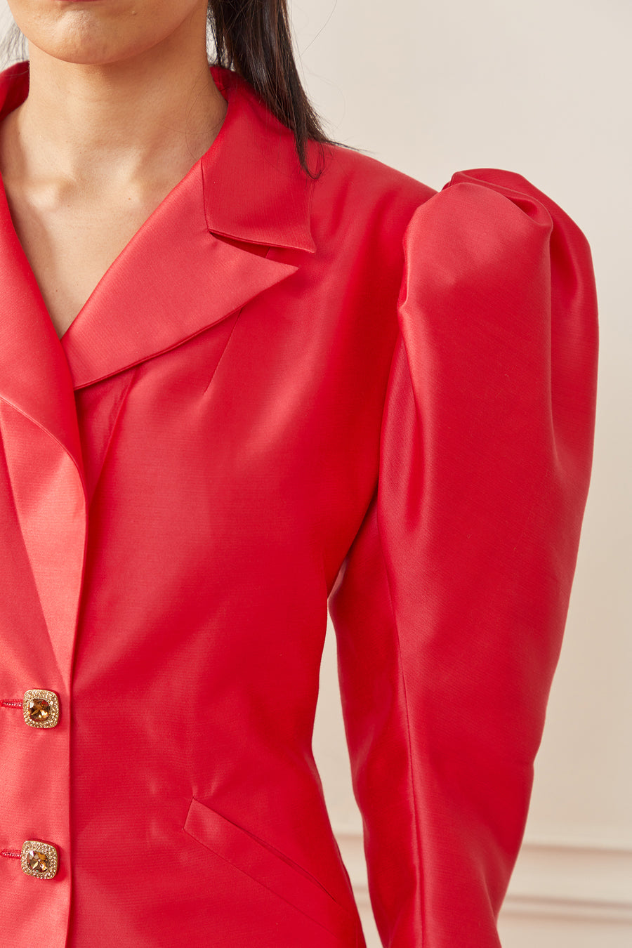Red Silk Jacket