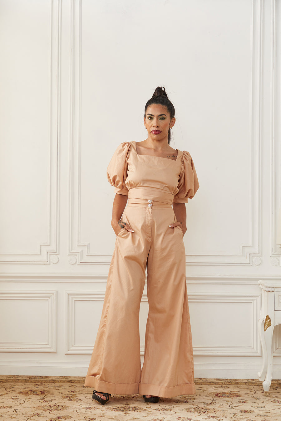 Peach Trousers