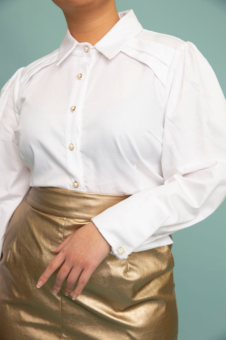 White Egyptian Cotton Shirt