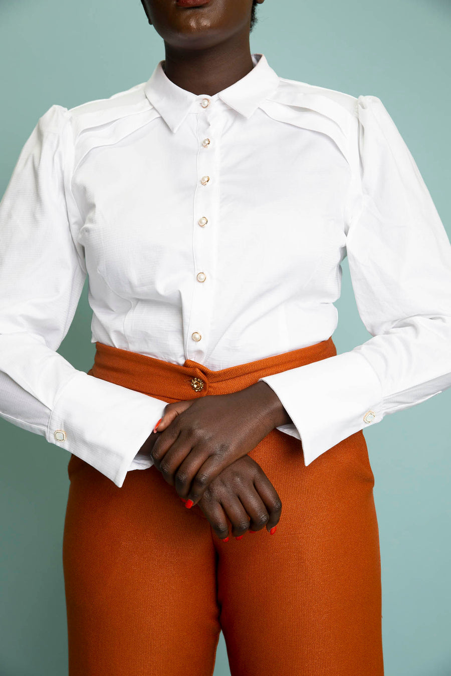 White Egyptian Cotton Shirt