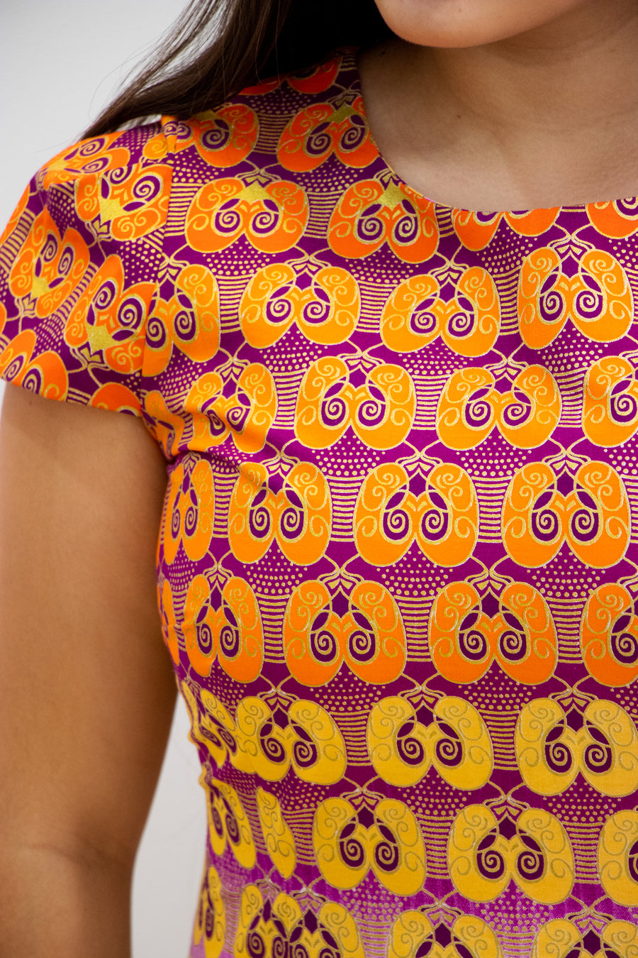 Luminous Orange Dress