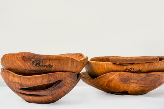 Hand Curved Wooden Bowl