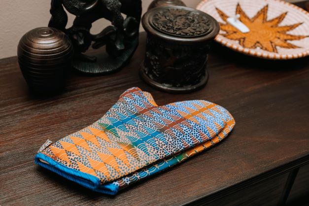 Block Printed Mittens