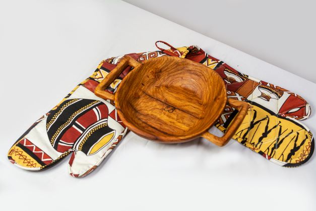 African Themed Mittens