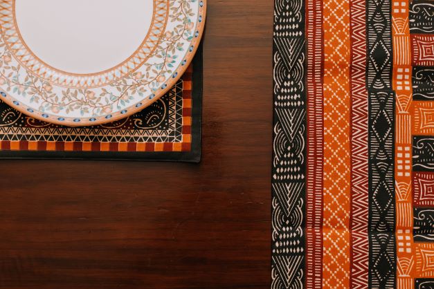 Block Print Table Runners