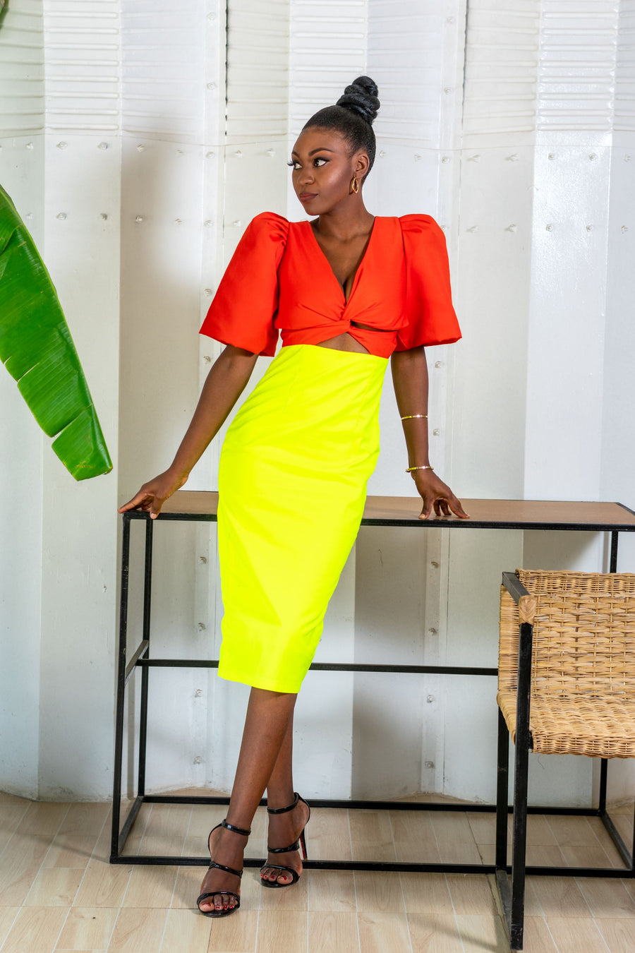 Colour Block Dress